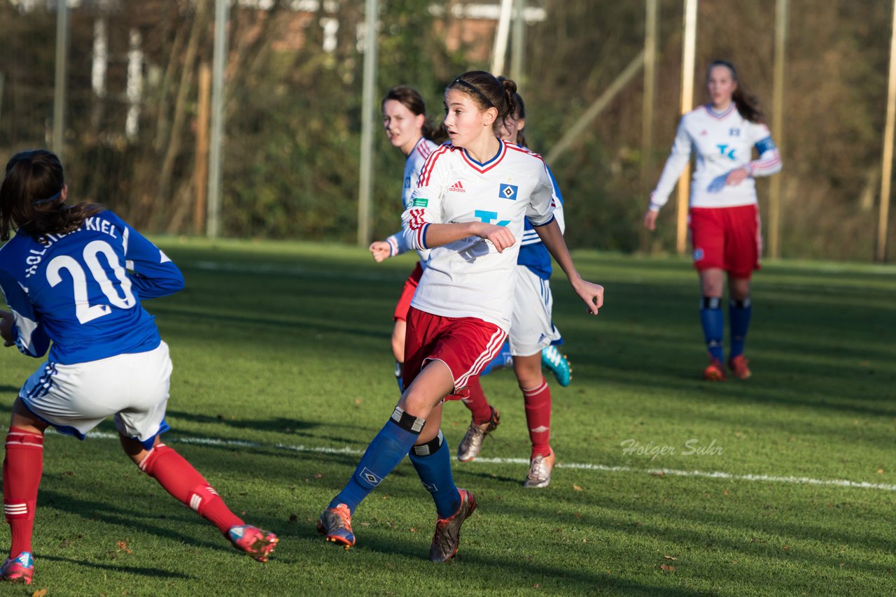 Bild 79 - B-Juniorinnen Hamburger SV - Holstein Kiel : Ergebnis: 0:1